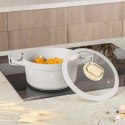 GARNEK TYTANOWY Z POKRYWĄ 20cm BERLINGER HAUS BH-7786 SAHARA