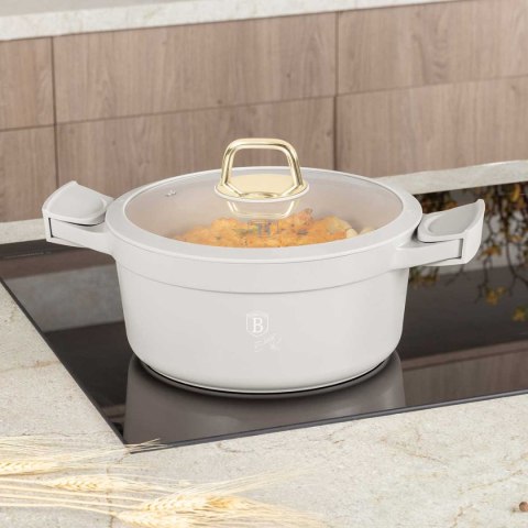 GARNEK TYTANOWY Z POKRYWĄ 24cm BERLINGER HAUS BH-7787 SAHARA GARNEK TYTANOWY Z POKRYWĄ 24cm BERLINGER HAUS BH-7787 SAHARA