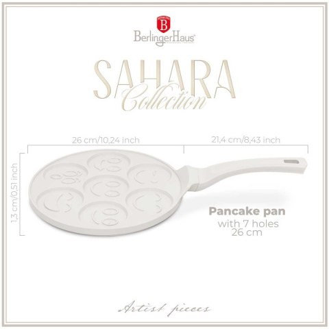 PATELNIA TYTANOWA Z POKRYWĄ 34x34cm BERLINGER HAUS BH-7790 SAHARA PATELNIA TYTANOWA Z POKRYWĄ 34x34cm BERLINGER HAUS BH-7790 SAHARA