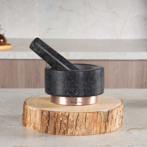 MOŹDZIERZ GRANITOWY BERLINGER HAUS BH-8608 Ø14cm BLACK ROSE MOŹDZIERZ GRANITOWY BERLINGER HAUS BH-8608 Ø14cm BLACK ROSE