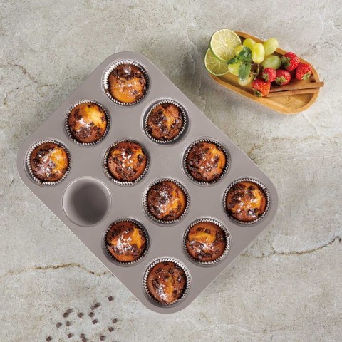FORMA TYTANOWA DO 12 MUFFINEK BERLINGER HAUS BH-7947 TAUPE FORMA TYTANOWA DO 12 MUFFINEK BERLINGER HAUS BH-7947 TAUPE