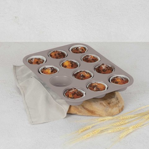 FORMA TYTANOWA DO 12 MUFFINEK BERLINGER HAUS BH-7947 TAUPE FORMA TYTANOWA DO 12 MUFFINEK BERLINGER HAUS BH-7947 TAUPE