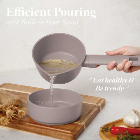 RONDEL TYTANOWY 16cm BERLINGER HAUS BH-8087 TAUPE RONDEL TYTANOWY 16cm BERLINGER HAUS BH-8087 TAUPE