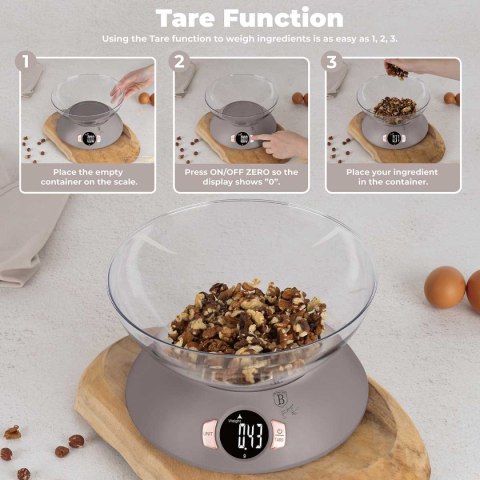WAGA KUCHENNA Z MISĄ BERLINGER HAUS BH-9616 TAUPE WAGA KUCHENNA Z MISĄ BERLINGER HAUS BH-9616 TAUPE