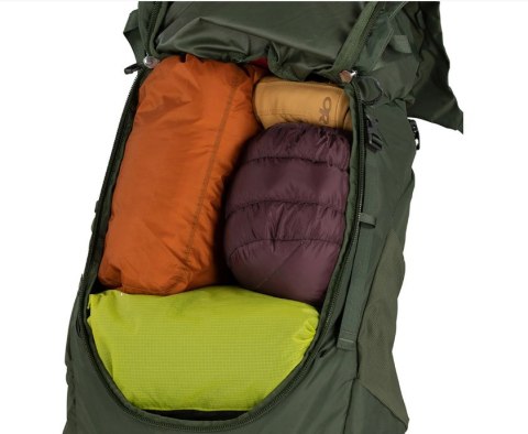 Plecak trekkingowy OSPREY Kestrel 58 Black L/XL Plecak trekkingowy OSPREY Kestrel 58 Black L/XL