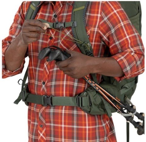 Plecak trekkingowy OSPREY Kestrel 58 khaki L/XL Plecak trekkingowy OSPREY Kestrel 58 khaki L/XL