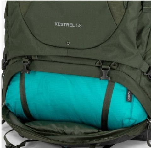 Plecak trekkingowy OSPREY Kestrel 58 khaki L/XL Plecak trekkingowy OSPREY Kestrel 58 khaki L/XL