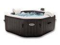 Dmuchane jacuzzi ośmiokątne hydromasaż 4 os. 180x71 cm akcesoria premium INTEX 28458