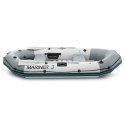 Ponton dmuchany Mariner 3 dla 3 osób wiosła pompka uchwyty na wędkę i silnik INTEX 68373