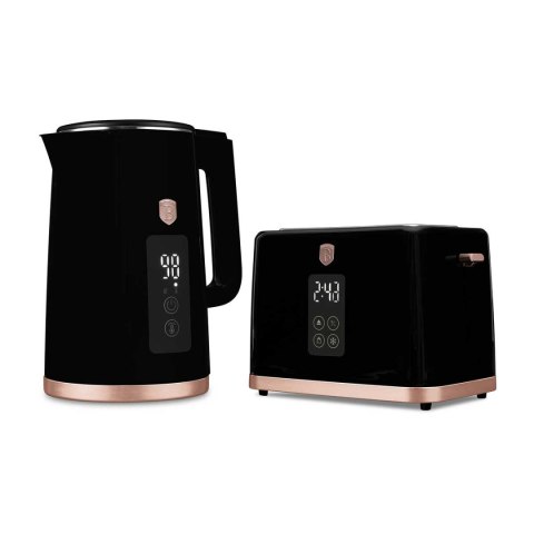 CZAJNIK ELEKTRYCZNY 1,7L + TOSTER CYFROWY BERLINGER HAUS BH-9540 BLACK ROSE CZAJNIK ELEKTRYCZNY 1,7L + TOSTER CYFROWY BERLINGER HAUS BH-9540 BLACK ROSE