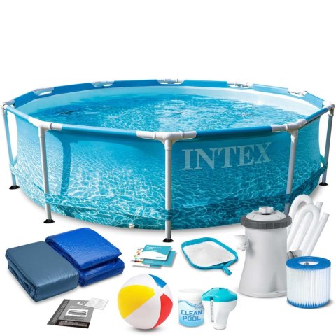 Basen stelażowy 305x76 cm 16w1 INTEX 28208 Basen stelażowy 305x76 cm 16w1 INTEX 28208