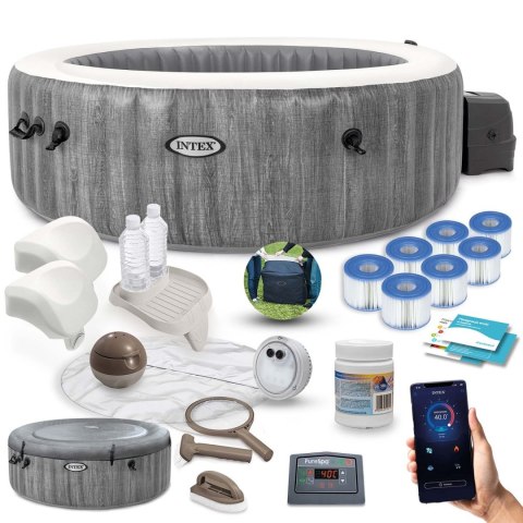Dmuchane SPA 216 x 71 cm 6 os. + akcesoria premium INTEX 28442 Dmuchane SPA 216 x 71 cm 6 os. + akcesoria premium INTEX 28442