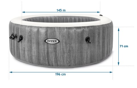 Dmuchane SPA z hydromasażem 196 x 71 cm 4 os. INTEX 28440 Dmuchane SPA z hydromasażem 196 x 71 cm 4 os. INTEX 28440