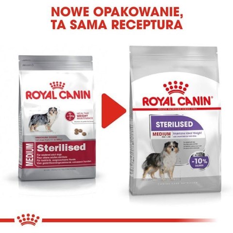 ROYAL CANIN CCN Medium Sterilised Adult - sucha karma dla psa - 12 kg ROYAL CANIN CCN Medium Sterilised Adult - sucha karma dla psa - 12 kg