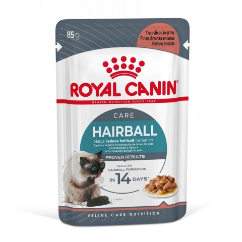 ROYAL CANIN FCN Hairball Care w sosie - mokra karma dla kota dorosłego - 12x85g ROYAL CANIN FCN Hairball Care w sosie - mokra karma dla kota dorosłego - 12x85g