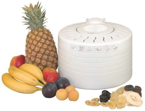 Suszarka do grzybów i owoców Clatronic DR 2751 ( 250W ; kolor biały ) Suszarka do grzybów i owoców Clatronic DR 2751 ( 250W ; kolor biały )