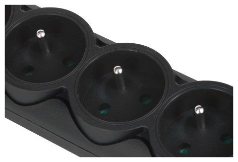 Listwa przeciwprzepięciowa Ever OPTIMA 5,0m (6 x UTE; 10 A; kolor czarny) (T/LZ08-OPT050/0000) Listwa przeciwprzepięciowa Ever OPTIMA 5,0m (6 x UTE; 10 A; kolor czarny) (T/LZ08-OPT050/0000)