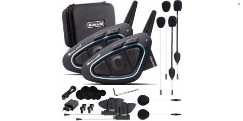 Interkom motocyklowy Midland BTX2 PRO S LR-TWIN na 2 kaski Interkom motocyklowy Midland BTX2 PRO S LR-TWIN na 2 kaski