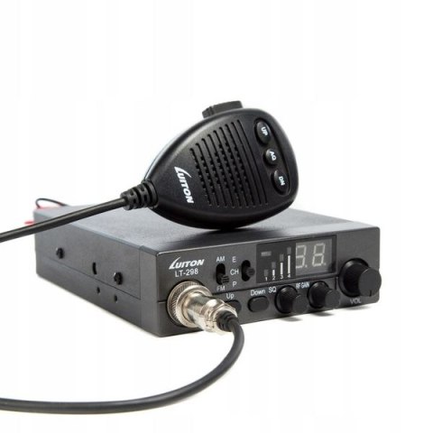 CB Radio LUITON LT-298 ASQ 12V/24V z wtykiem do zapalniczki CB Radio LUITON LT-298 ASQ 12V/24V z wtykiem do zapalniczki