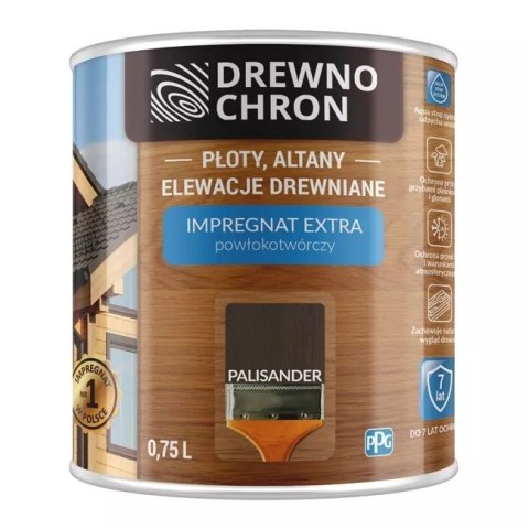 DREWNOCHRON IMPREGNAT POWŁOKOTWÓRCZY PALISANDER 0.75L DREWNOCHRON IMPREGNAT POWŁOKOTWÓRCZY PALISANDER 0.75L