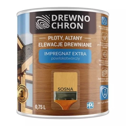 DREWNOCHRON IMPREGNAT POWŁOKOTWÓRCZY SOSNA 0.75L DREWNOCHRON IMPREGNAT POWŁOKOTWÓRCZY SOSNA 0.75L