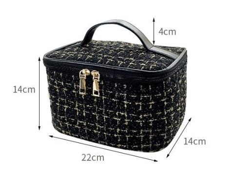 KOSMETYCZKA GLAMOUR GOLD 22x14x14 KUFEREK W KRATĘ KOSMETYCZKA GLAMOUR GOLD 22x14x14 KUFEREK W KRATĘ
