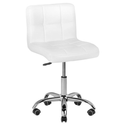 Krzesło kosmetyczne A-5299 białe Krzesło kosmetyczne A-5299 białe