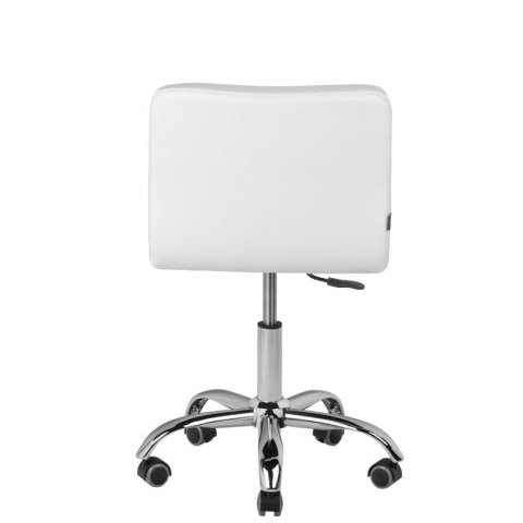 Krzesło kosmetyczne A-5299 białe Krzesło kosmetyczne A-5299 białe