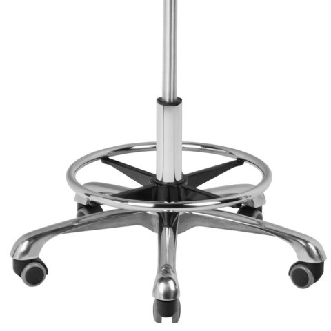 Taboret kosmetyczny A-4299 biały Taboret kosmetyczny A-4299 biały