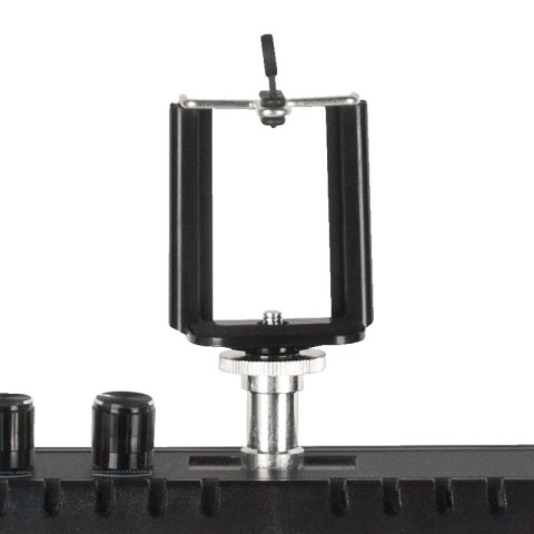 Lampa pierścieniowa Ring light 18' 48W led czarna + statyw Lampa pierścieniowa Ring light 18' 48W led czarna + statyw