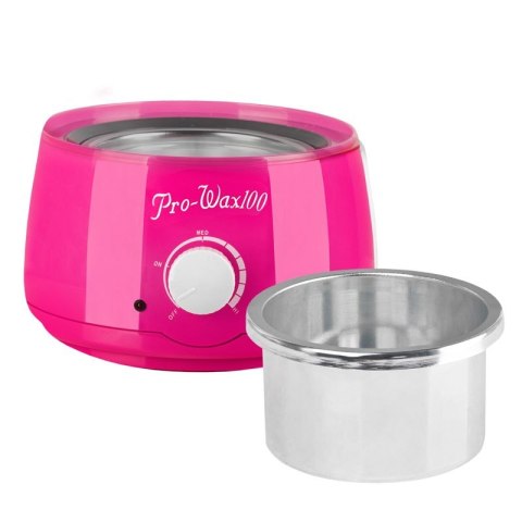 Podgrzewacz wosku Pro Wax 100 puszka 400 ml 100W różowy Podgrzewacz wosku Pro Wax 100 puszka 400 ml 100W różowy