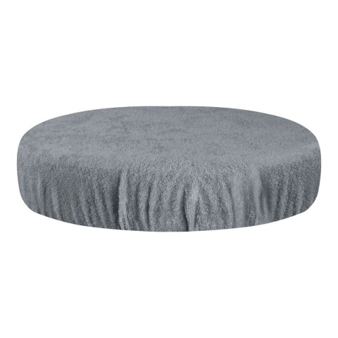 Pokrowiec frotte na taboret szary Pokrowiec frotte na taboret szary