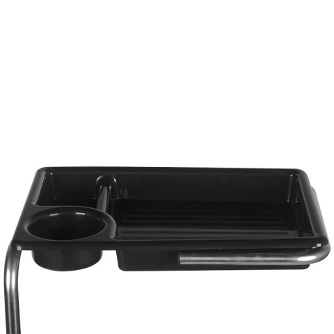 Pomocnik - taboret do pedicure 16 plus czarny/biały Pomocnik - taboret do pedicure 16 plus czarny/biały