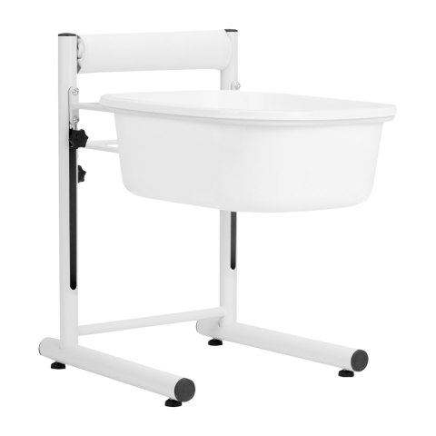 Brodzik do pedicure z regulowaną wysokością biały Brodzik do pedicure z regulowaną wysokością biały
