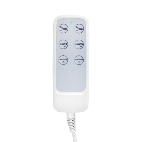 Fotel kosmetyczny elektr. Lux biały Fotel kosmetyczny elektr. Lux biały