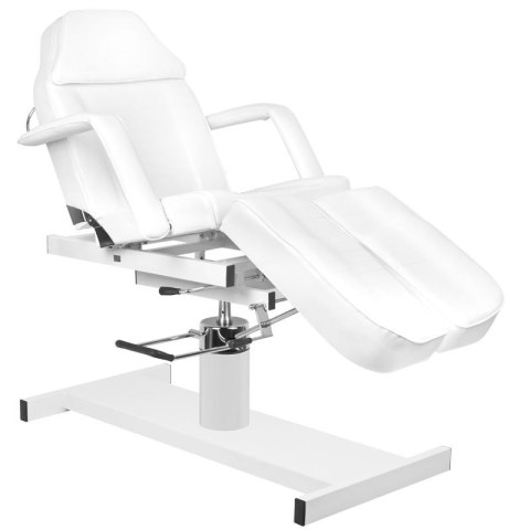 Fotel kosmetyczny hyd. A 210C pedi biały Fotel kosmetyczny hyd. A 210C pedi biały