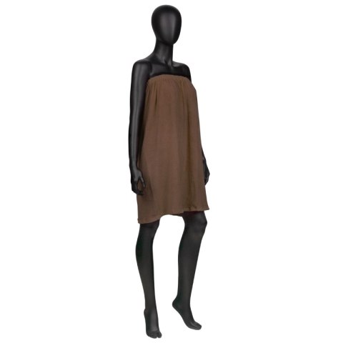 Peleryna frotte brązowa nr 30 Peleryna frotte brązowa nr 30