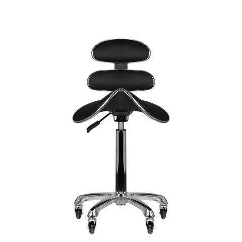 Taboret kosmetyczny roll speed AM-880 czarny wysoki Taboret kosmetyczny roll speed AM-880 czarny wysoki