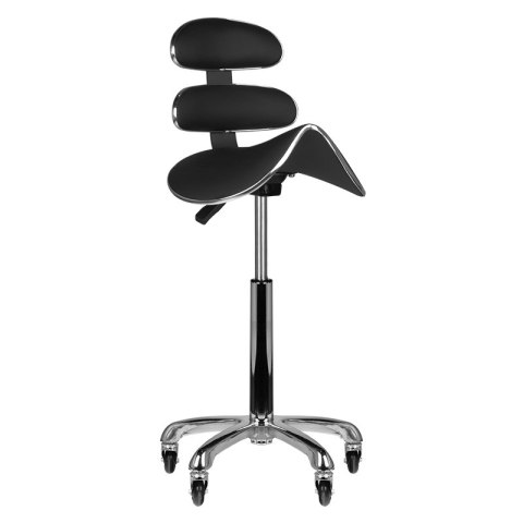 Taboret kosmetyczny roll speed AM-880 czarny wysoki Taboret kosmetyczny roll speed AM-880 czarny wysoki