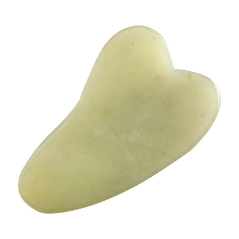 Kamień jadeitowy do masażu twarzy Gua Sha Kamień jadeitowy do masażu twarzy Gua Sha