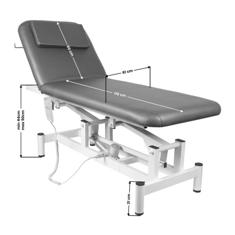 Sillon Leżanka elektr. do masażu 079 1 siln. szara Sillon Leżanka elektr. do masażu 079 1 siln. szara