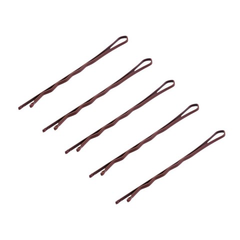Wsuwki fryzjerskie do włosów E-58 120 szt 5,6 cm miedziany Wsuwki fryzjerskie do włosów E-58 120 szt 5,6 cm miedziany