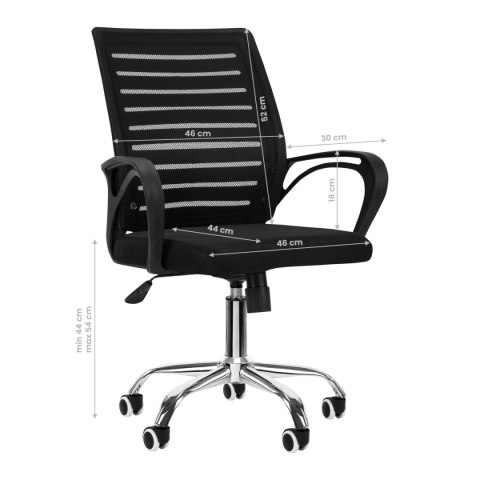 Fotel biurowy QS-04 czarny Fotel biurowy QS-04 czarny