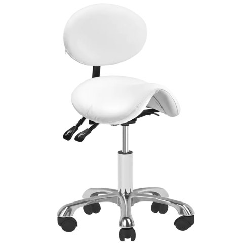 Taboret kosmetyczny 1025 biały Giovanni Taboret kosmetyczny 1025 biały Giovanni