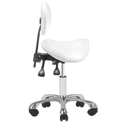 Taboret kosmetyczny 1025 biały Giovanni Taboret kosmetyczny 1025 biały Giovanni