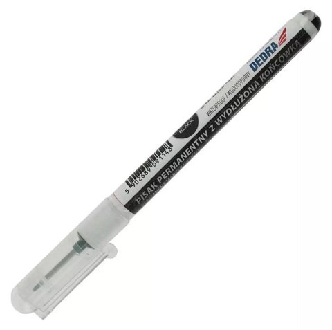 MARKER TECHNICZNY Z WYDŁUŻONĄ KOŃCÓWKĄ CZARNY MARKER TECHNICZNY Z WYDŁUŻONĄ KOŃCÓWKĄ CZARNY