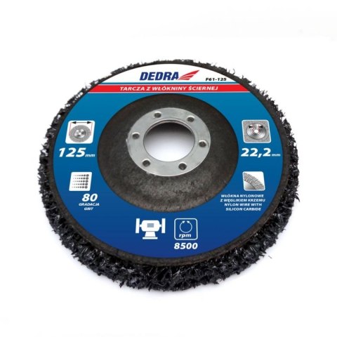 TARCZA WŁÓKNINY ŚCIERNEJ 125MM TARCZA WŁÓKNINY ŚCIERNEJ 125MM