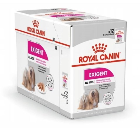 ROYAL CANIN CCN EXIGENT LOAF - mokra karma dla psa dorosłego - 12x85g ROYAL CANIN CCN EXIGENT LOAF - mokra karma dla psa dorosłego - 12x85g