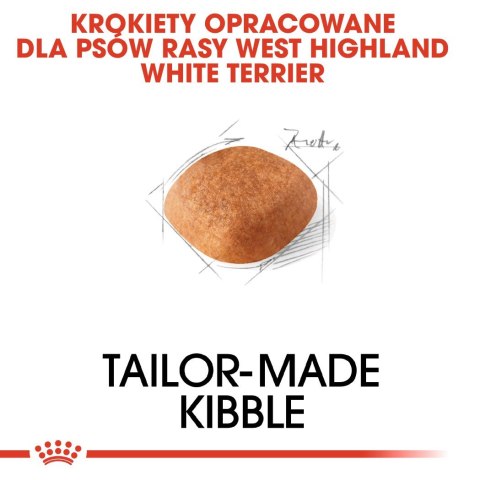 ROYAL CANIN BHN West Highland White Terrier Adult - sucha karma dla psa dorosłego - 3kg ROYAL CANIN BHN West Highland White Terrier Adult - sucha karma dla psa dorosłego - 3kg