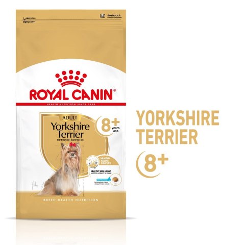 ROYAL CANIN BHN Yorkshire Ageing 8+ - sucha karma dla psa starszego - 1,5kg ROYAL CANIN BHN Yorkshire Ageing 8+ - sucha karma dla psa starszego - 1,5kg